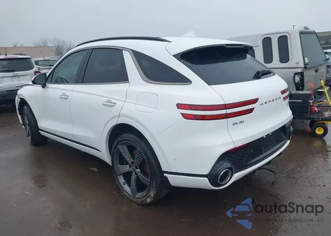 2023 Genesis Gv70 3.5T Awd Sport from USA, damaged, VIN KMUMCDTC7PU082198